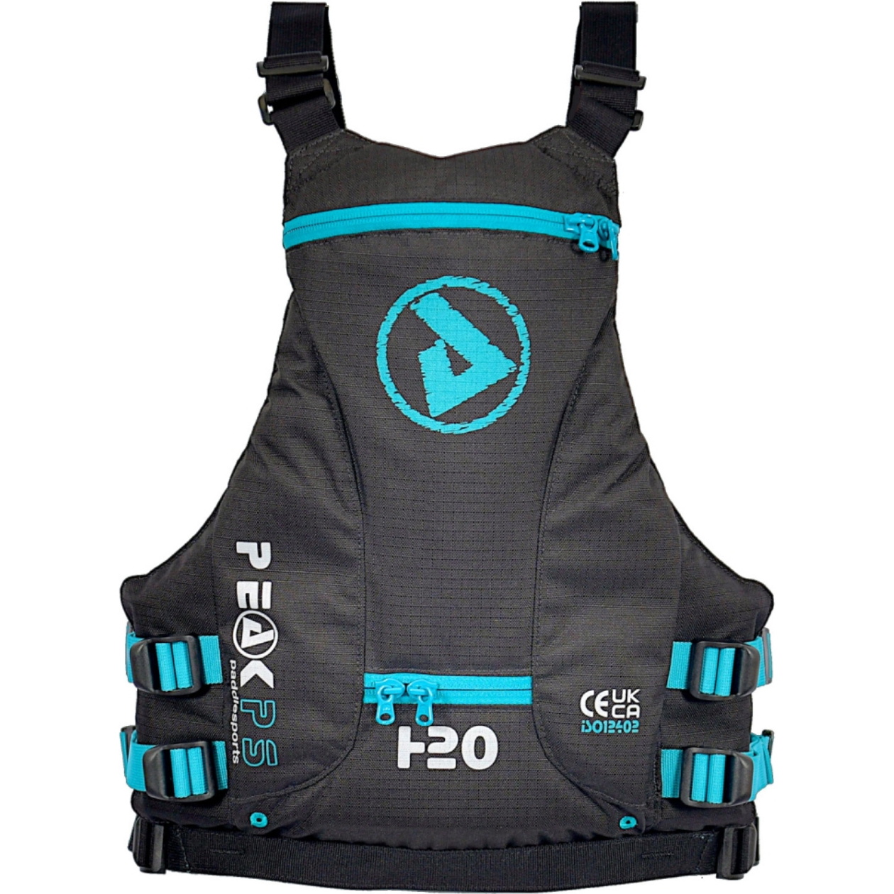 2026 Peak PS Marathon Rennschwimmweste Mit Auftriebshilfe 26MRV-BLK - Black